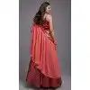 Maroon Viscose With Embroidery Work Party Wear Lehenga Choli - 8496182794