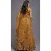 Mustard Viscose Blend Sequence Embroidery Work Plus Size Lehenga Choli - 8498182798