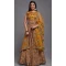 Mustard Viscose Blend Sequence Embroidery Work Plus Size Lehenga Choli - 8498182798