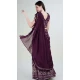 Georgette Embroidery Work Purple Color Readymade Lehenga Choli - 8519182877