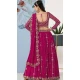 Faux Georgette Sequins Work Women Lehenga Choli In Wine - 8580183124