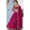 Faux Georgette Sequins Work Women Lehenga Choli In Wine - 8580183124