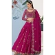 Faux Georgette Sequins Work Women Lehenga Choli In Wine - 8580183124