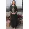Georgette Black Color Embroidery Work Pakistani Salwar Kameez - 8590183192