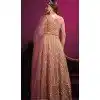 Embroidery Work Pink Color Net Pakistani Plus Size Salwar Suit - 8591183193