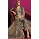 Embroidery Work Grey Color Net Pakistani Salwar Suit - 8591183195
