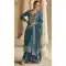 Rama Blue Color Premium Silk Embroidery Work Palazzo Suit - 8602183237