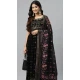 Multi Color Georgette Embroidered Designer Readymade Sharara Suit - 8626183368