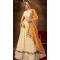 Off White Pure Georgette Multi Thread Work Designer Lehenga Choli - 8628183379