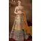Organza Multi Color Multi Thread Work Designer Lehenga Choli - 8628183382
