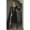 Pure Silk Black Color Embroidery Sequence Work Salwar Suit - 8658183552