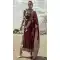 Weaving Work Satin Silk Burgundy Color Traditional Saree - 8661183568