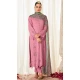 Modal Silk Embroidery Work Pakistani Salwar Kameez In Pink - 8674183641