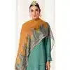 Modal Silk Embroidery Work Plus Size Pakistani Salwar Kameez In Mint Green - 8674183645