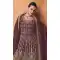 Embroidery Work Georgette Pakistani Purple Designer Sharara Suit - 8687183701