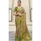 Pattu Silk Zari Weaving Work Green Color Indian Saree - 8706183832