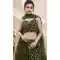 Georgette With Zari Embroidery Work Green Party Wear Lehenga Choli - 8708183840