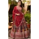 Dull Satin Digital Print Work Navratri Lehenga Choli In Multi Color - 8713183863