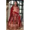 Multi Color Dull Satin Digital Print Work Plus Size Navratri Lehenga Choli - 8713183866
