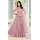 Net Embroidered Work Pakistani Anarkali Salwar Suit in Pink -8741183975