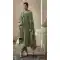 Viscose Jacquard Zari Work Party Wear Salwar Suit in Green -8850184469