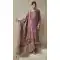 Viscose Jacquard Zari Work Party Wear Salwar Suit in Lavender -8850184470