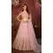 Faux Georgette Embroidery Work Wedding Lehenga Choli in Pink -8804184240