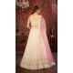 Faux Georgette Embroidery Work Wedding Lehenga Choli in Cream -8804184244