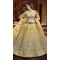 Soft Net Zari Thread Work Mehendi sangeet wear Lehenga in Yellow -8964185034