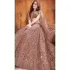 Beige Color Soft Net Sequence Work Plus Size Designer Lehenga Choli -8966185042