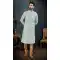 Sea Green Color Jacquard Men's Wear Indo Western Sherwani -9010185228