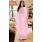 Georgette Diamond Embroidery Work Pakistani Palazzo Suit in Baby Pink -9033185369