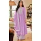 Georgette Diamond Embroidery Work Pakistani Palazzo Suit in Purple -9033185370
