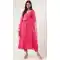 Pure Cotton Lace Work Designer Heavy Readymade Anarkali Suit in Pink -9068185532