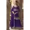 Georgette Embroidery Work Party Wear Lehenga Suit in Purple -9091185650