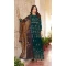 Embroidery Work Faux Georgette Party wear Salwar Suit in Teal Green -9103185685