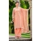 Pure Butterfly Net Heavy Coding Work Pakistani Palazzo Suit in Peach -9111185718