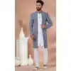 Dhupion Silk Designer Plus Size Indo Western for Men in Multi Color -9131185829