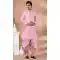 Dhupion Silk Designer Indo Western for Men in Pink Color -9131185848
