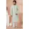 Dhupion Silk Designer Wear Kurta Pajama for Men in Mint Green Color -9132185852