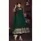 Embroidery Work Georgette Women Anarkali Suit in Green -9178186144