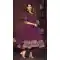 Embroidery Work Georgette Women Anarkali Suit in Purple -9178186146