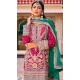 Embroidery Work Blooming Chinon Designer Salwar Suit in Pink -9191186198
