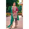 Embroidery Work Blooming Chinon Plus Size Designer Salwar Suit in Pink -9191186198
