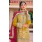 Embroidery Work Blooming Chinon Designer Salwar Suit in Yellow -9191186199