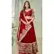 Georgette Embroidery Work Maroon Navratri Lehenga Choli -143698292