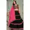 Georgette Embroidery Work Designer Navratri Chaniya Choli in Black -143708297