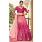 Chinon Embroidery Work Party Wear Women Lehenga Choli in Pink -138935526
