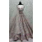 Bridal Wedding Wear Soft Net Diamond Work Lehenga Choli In Grey -139325812