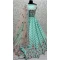 Georgette Diamond Embroidery Work Designer Lehenga Choli In Sky Blue -140536458